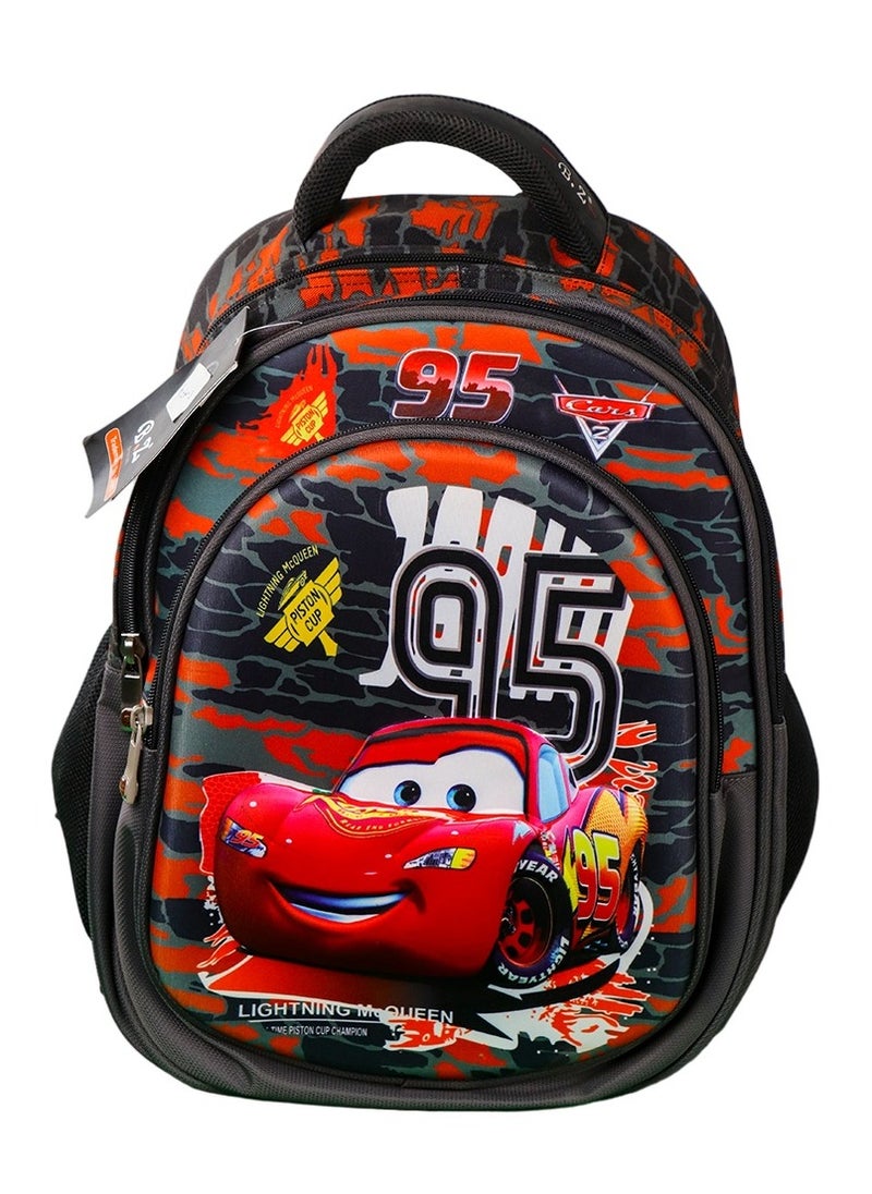 Generic Disney Cars 2 Lightning McQueen School Backpack Size 16.5 - 992B  - Image 1