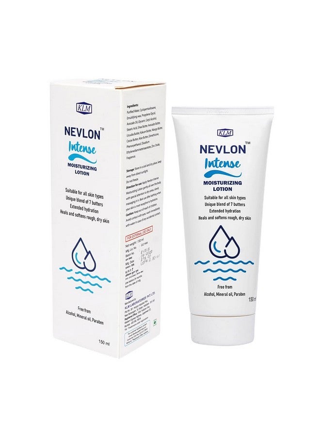 KLM كريم ترطيب مكثف من KLM نيفلون، 150 مل | مزيج فريد من 7 زبدات، ترطيب ممتد | مناسب لجميع أنواع البشرة - Image 1