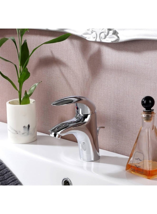 خلاط حوض غسيل ودش من الكروم - Image 4