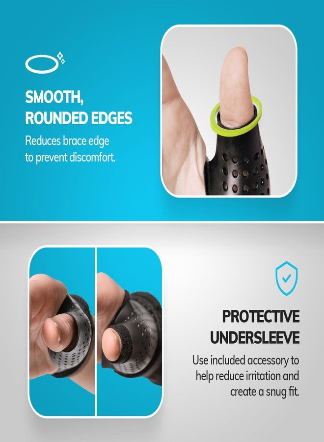 BraceAbility Hard Plastic Thumb Splint | Arthritis Treatment Brace to Immobilize & Stabilize CMC, Basal and MCP Joints for Trigger Thumb, Tendonitis Pain, Sprains (Medium - Right Hand) - Image 4