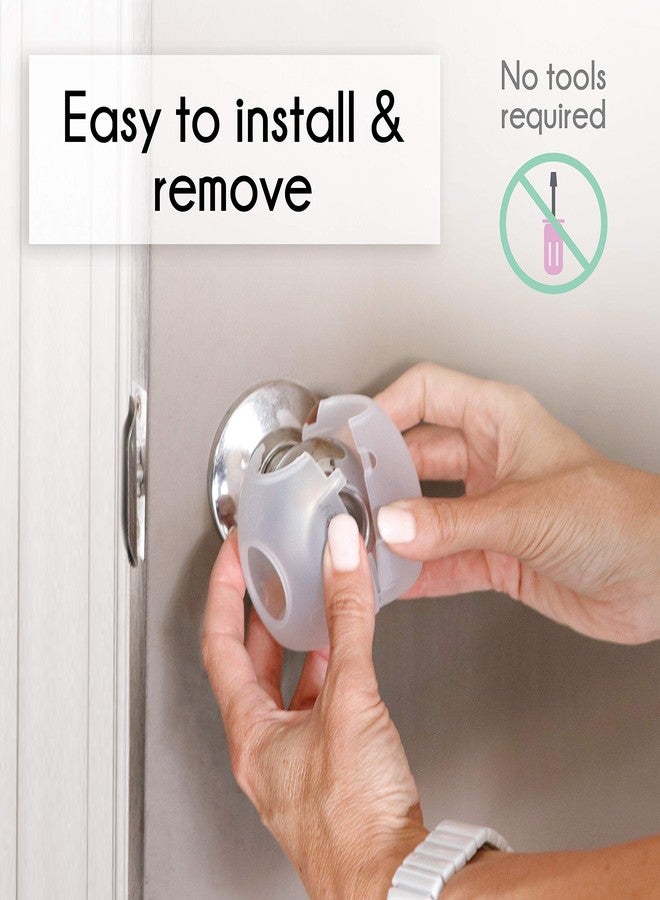 Little Chicks Baby Safety Door Knob Covers - 3 Count (Pack of 1) - Image 5
