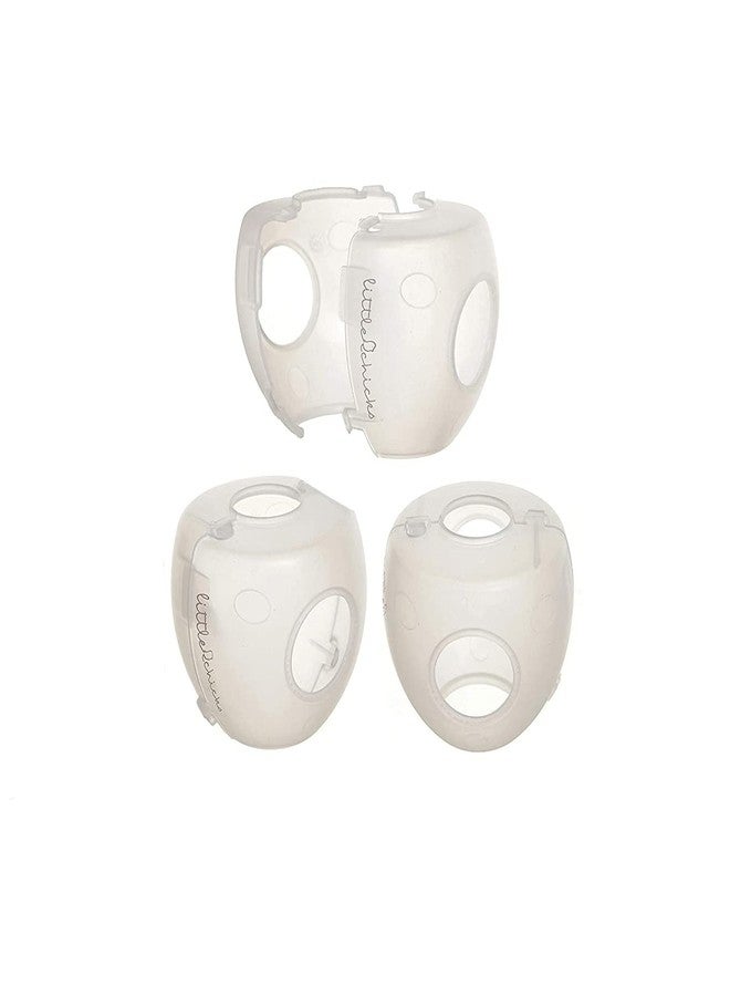 Little Chicks Baby Safety Door Knob Covers - 3 Count (Pack of 1) - Image 1
