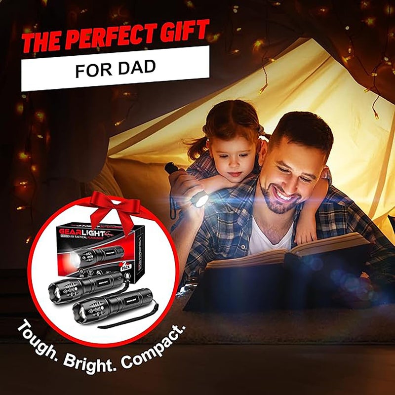 GearLight LED Flashlight High Lumens - Super Bright, Powerful, Mid-Size Tactical Flashlight for Camping,Outdoor Activity & Emergency Use - Image 3