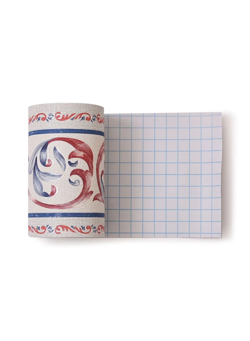 Wallopedia Floral Printed Self Adhesive Home Decor Wallpaper Sticker (10.6cm*500cm)