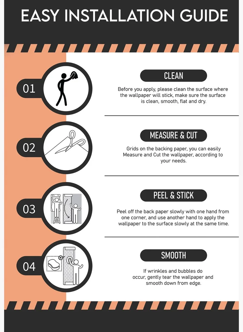 Wallopedia Floral Printed Self Adhesive Home Decor Wallpaper Sticker (10.6cm*500cm)