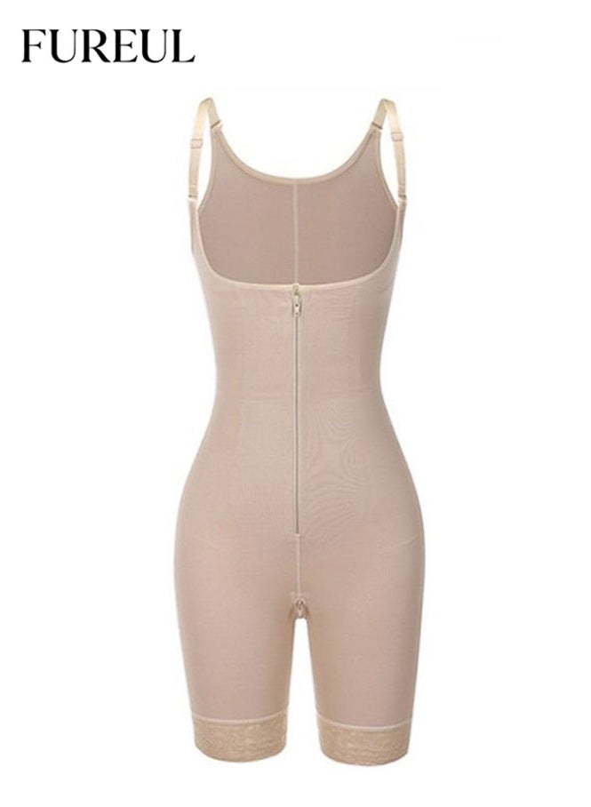 فوريول مشدّات نسائية يومية لرفع الجسم بالكامل، مشدّات خصر، ملابس داخلية لتشكيل الجسم مع سحاب - Image 1