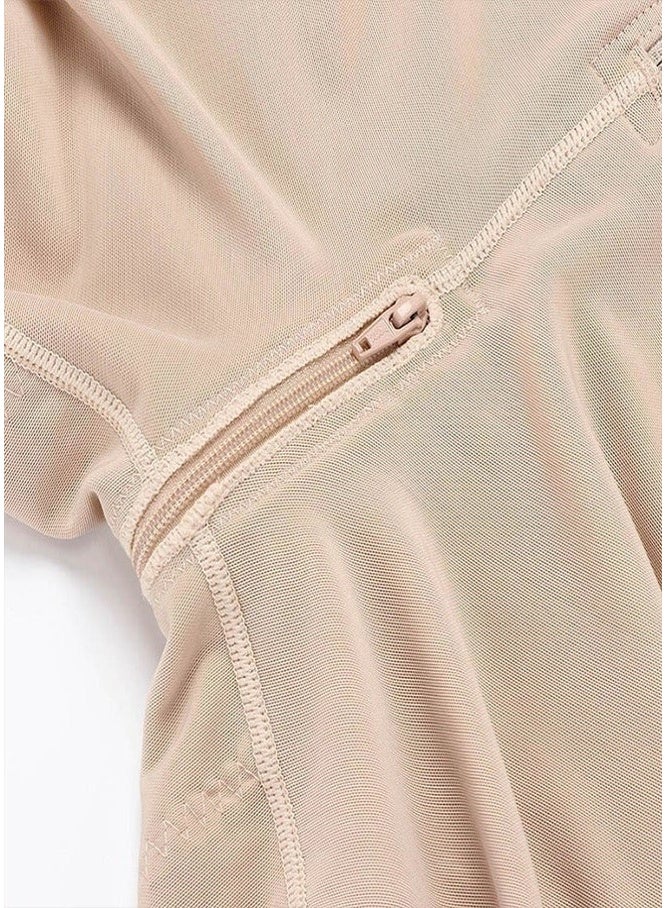 فوريول مشدّات نسائية يومية لرفع الجسم بالكامل، مشدّات خصر، ملابس داخلية لتشكيل الجسم مع سحاب - Image 5