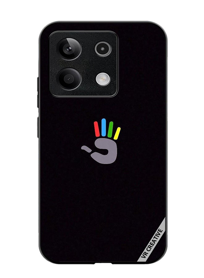 VR CREATIVE Protective Case Cover For Xiaomi Poco X6 Colorful Hand Design Multicolour - Image 1