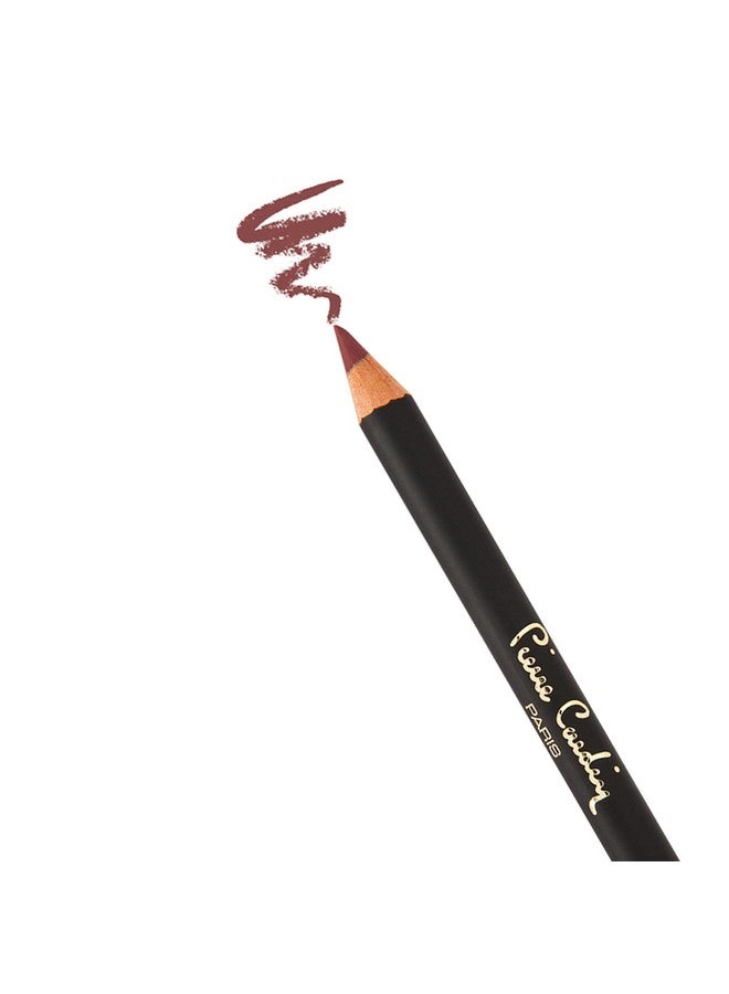 pierre cardin Paris Lip Liner Long Lasting Wooden Pencil Sienna 0.01 Oz - Image 2