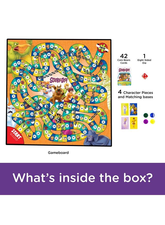 Aquarius Scooby Doo Journey Board Game Fun For Kids & Adults Officially Licensed Scooby Doo Merchandise & Collectibles (97018) Blue White Orange For 96 Months - Image 4