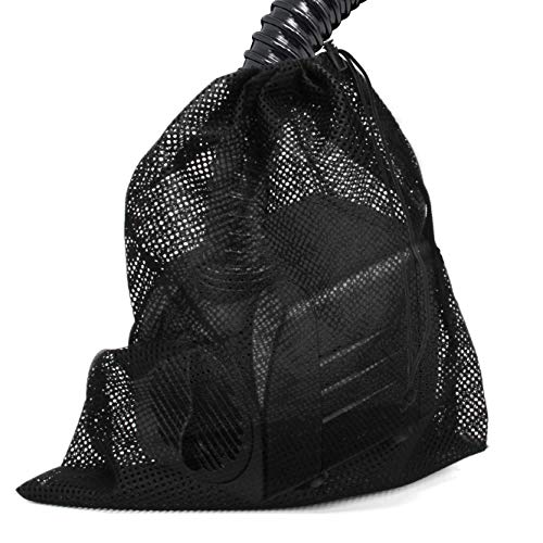 Coolrunner Pump Barrier - 12" x 15.7" Pond Filter Mesh Bag for Biological Filters (Black) - Image 1