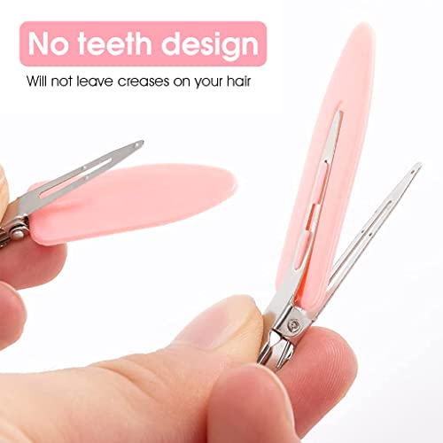 PALAY® 8Pcs No Bend Hair Clips Styling Bangs Curl Pin Duck Bill Clips Set, No Crease Hair Barrettes For Salon Hairstyle Hairdressing Bangs Waves, Girls Makeup, Multicolor - Image 3
