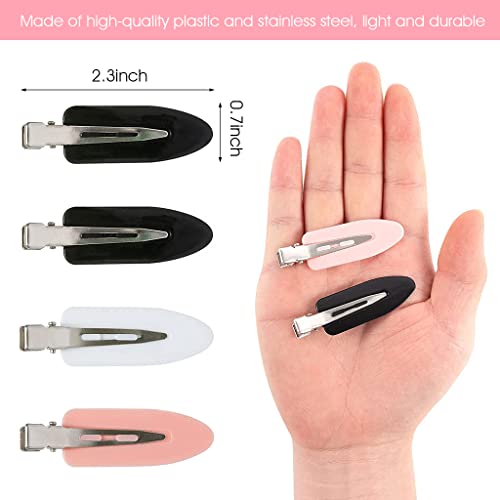 PALAY® 8Pcs No Bend Hair Clips Styling Bangs Curl Pin Duck Bill Clips Set, No Crease Hair Barrettes For Salon Hairstyle Hairdressing Bangs Waves, Girls Makeup, Multicolor - Image 2