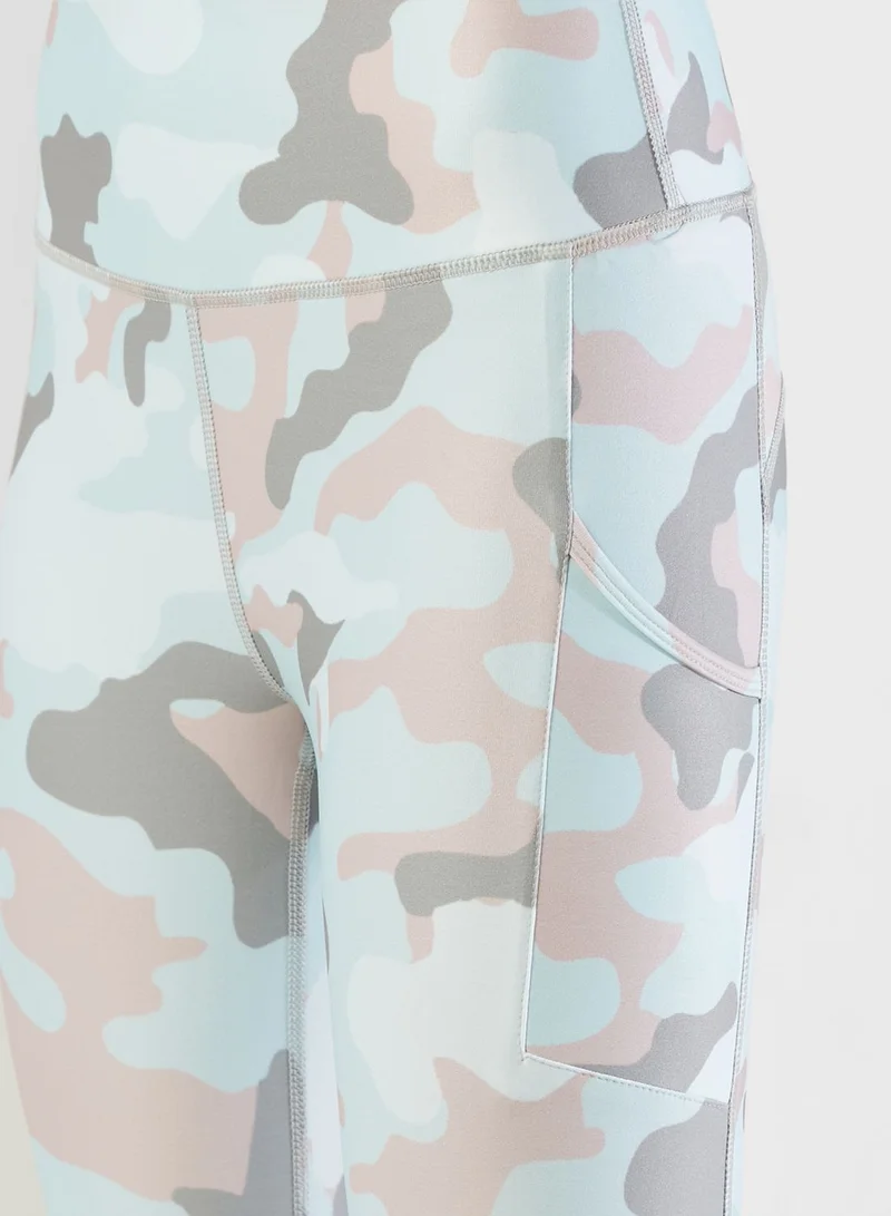FRWD Camouflage Print Athletic Legging
