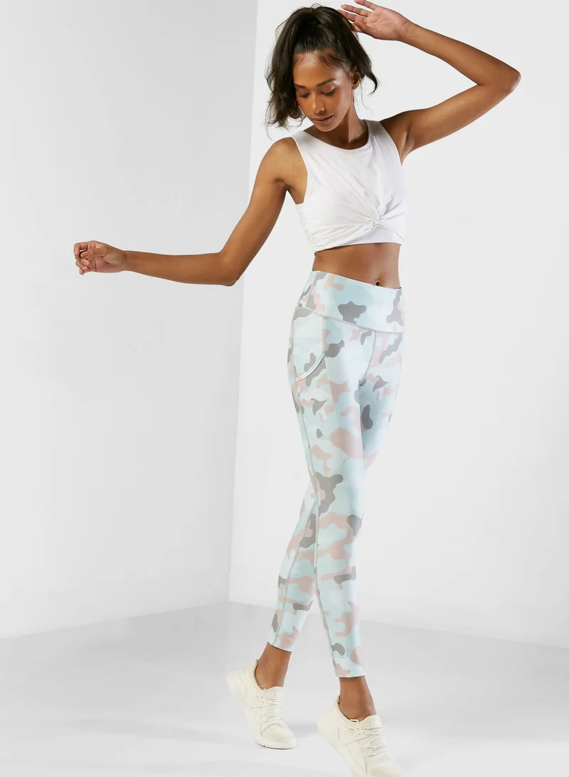 FRWD Camouflage Print Athletic Legging