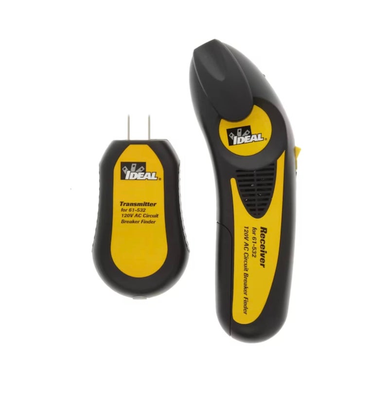 Ideal Industries IDEAL Electrical 61-532 Circuit Breaker Finder 120V,Black/Yellow - Image 1