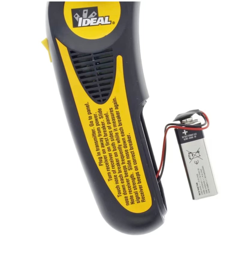 Ideal Industries IDEAL Electrical 61-532 Circuit Breaker Finder 120V,Black/Yellow - Image 3