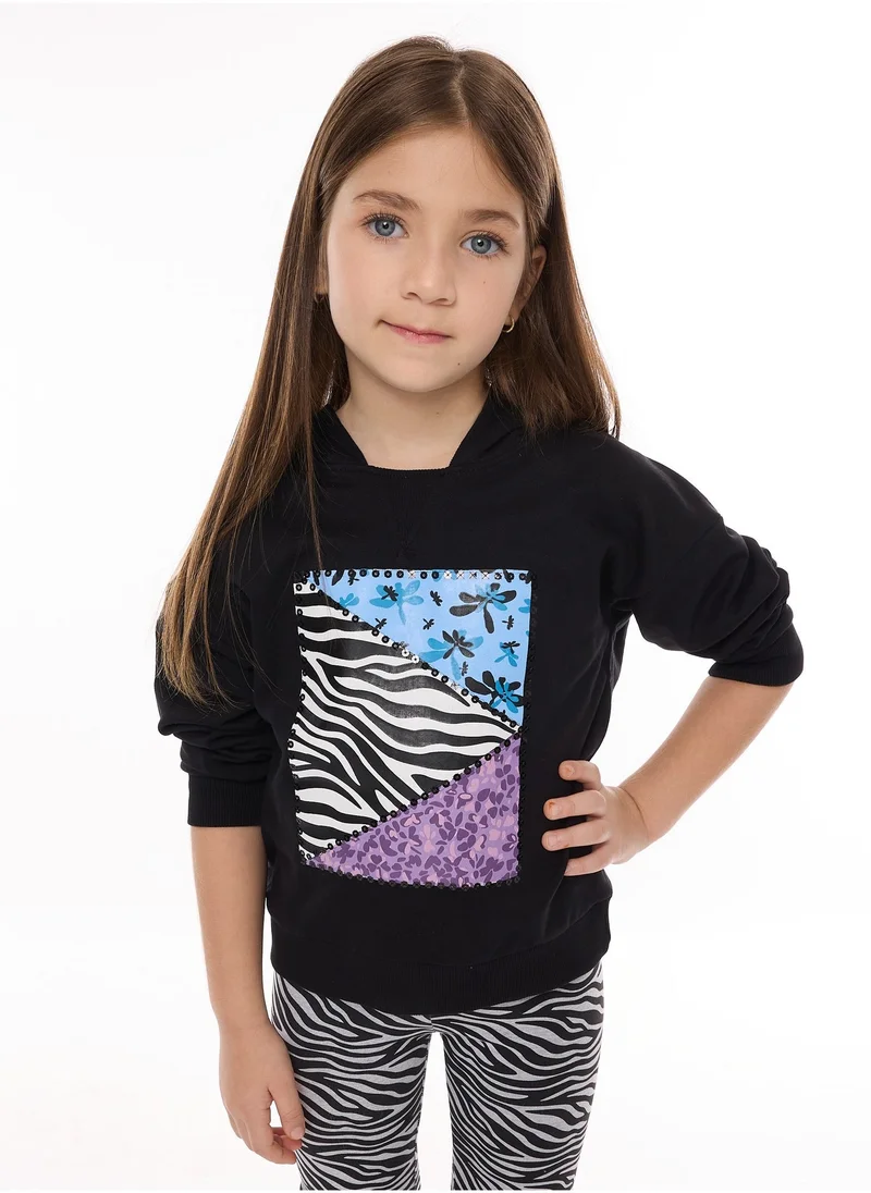 victor and jane Girls 2 pc set - Hoodie With Matching Leggings