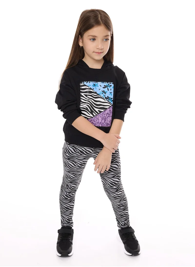 victor and jane Girls 2 pc set - Hoodie With Matching Leggings