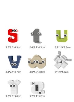 Y&D Alphabets Lower case A-Z Building Blocks Toys Set 538 Pieces for Game Model Toys Ideas Collectible Building Bricks Birthday Gift For Kids  - Image 4