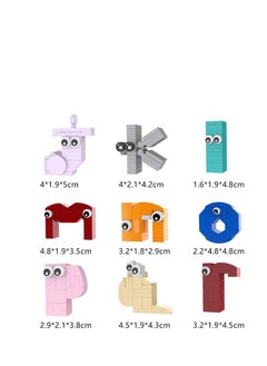 Y&D Alphabets Lower case A-Z Building Blocks Toys Set 538 Pieces for Game Model Toys Ideas Collectible Building Bricks Birthday Gift For Kids  - Image 3