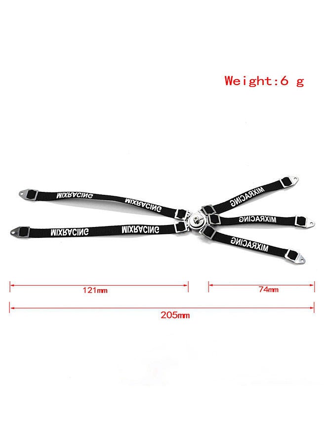 Simulation Driver Figure Seat Belt Replacement for Axial Wraith 90018 90020 90045 90056 RC Car  - Image 2