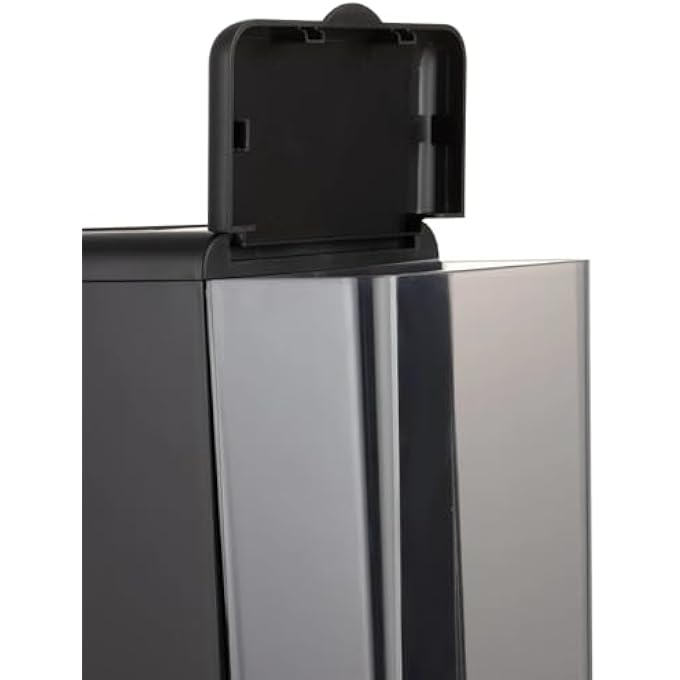 آر إيه أف ماكينة صنع قهوة إيطالية نصف أوتوماتيكية بقوة 1300 واط وصانعة إسبرسو وخزان مياه سعة 12 لترًا وخافق حليب وعصا بخار ومقياس ضغط ونظام غلاية مزدوج وماكينة صنع قهوة منزلية سهلة التنظيف - Image 5