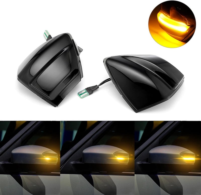 QASULER Dynamic Turn Signal Lights for Ford Vehicles - Image 2