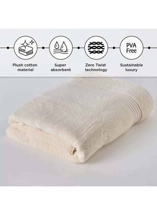 Home Box Cloud Soft Serene Zero Twist Bath Sheet - 90x150 cm  - Image 4