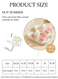 DUNISO Kid's Sandals Bathroom Non-Slip Open Toe Lightweight Shower Slippers Extremely Comfy Quick Drying Sandals with Adjustable Heel Strap Cushioned Thick Sole Beach Pool Shoes Indoor & Outdoor  - Image 4