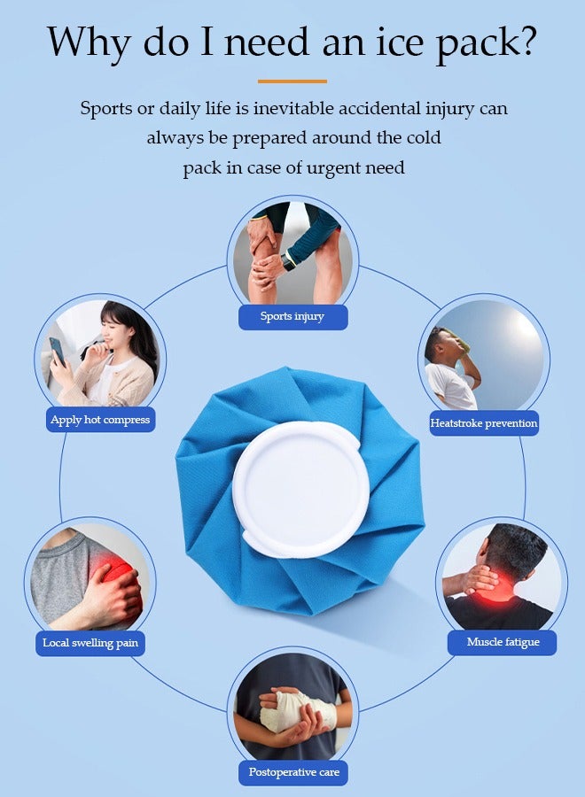 DUNISO Lefka sports cloth ice pack, ice pack, physical cooling, used for cold and hot compress of knee and ankle sprains, can be used repeatedly - Image 4