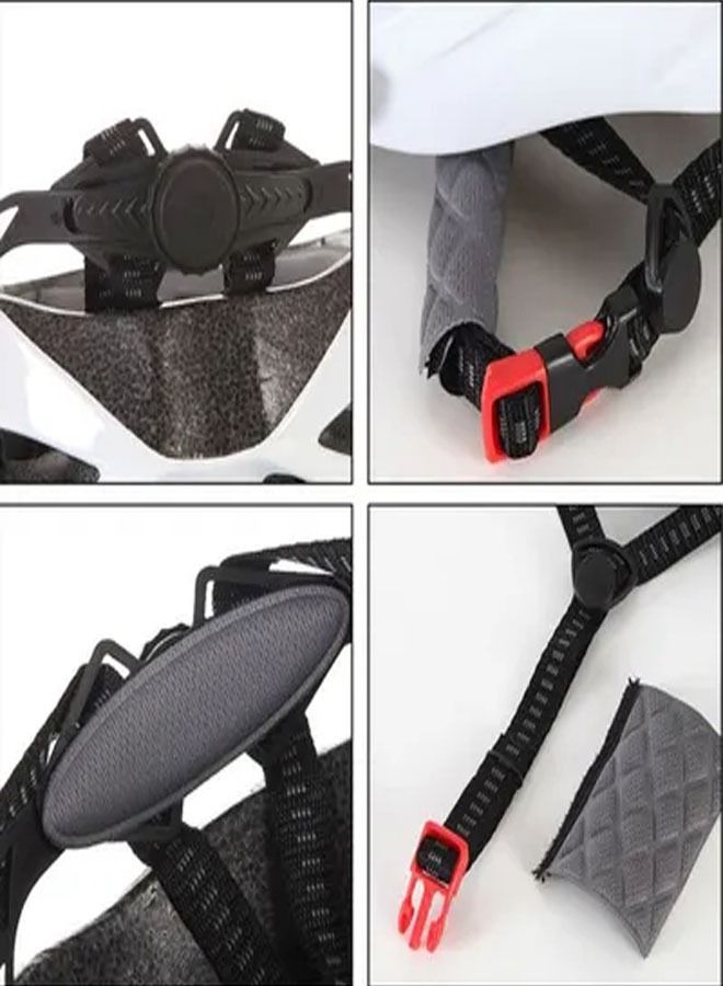 ZCM-HAPPY Cycling Helmet With Visor - 33x10x22 cm - Image 4