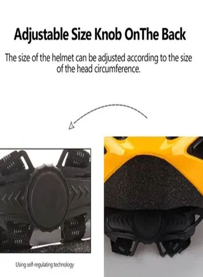 ZCM-HAPPY Cycling Helmet With Visor - 33x10x22 cm - Image 5