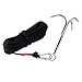 MHDMAG MHDMAG Grappling Hook, Anchor Hook Carabiner Climbing with 3-Claw Stainless Steel Hooks for Anchor Retrieving, Outdoor - Image 2