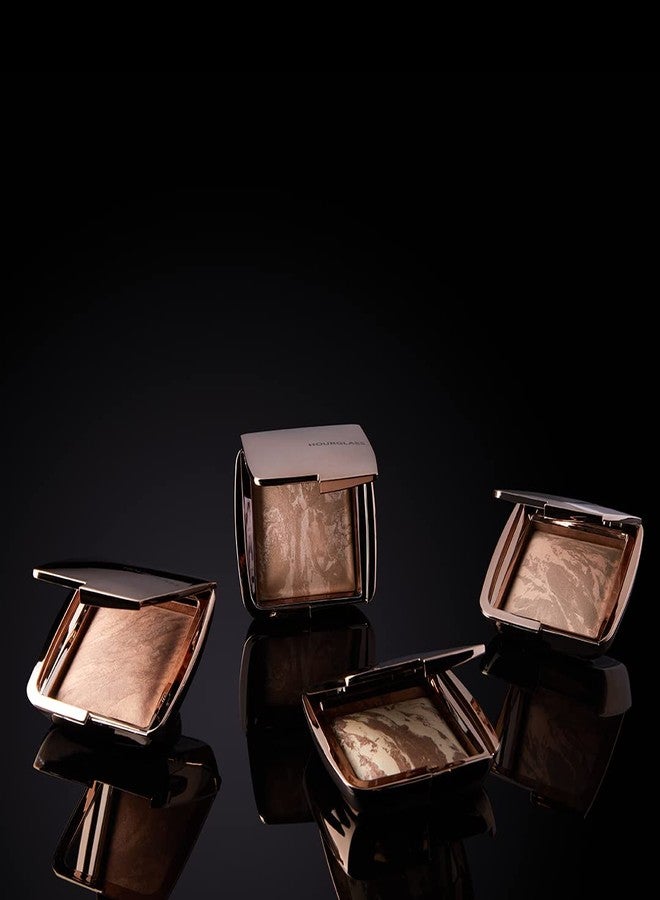 Hourglass Ambient Lighting Bronzer in Nude Bronze Light. Highlighting Bronzer for a Natural Sun-Kissed Glow. Vegan and Cruelty-Free. - Image 2