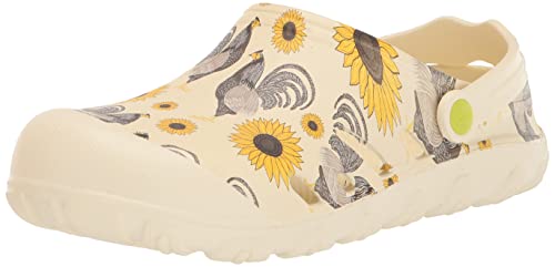 Western Chief Easies Eva Clogs for Women Offers Comfortable Ankle Strap, Synthetic Insole, and Slip-On Style Rooster 9 M - Image 1