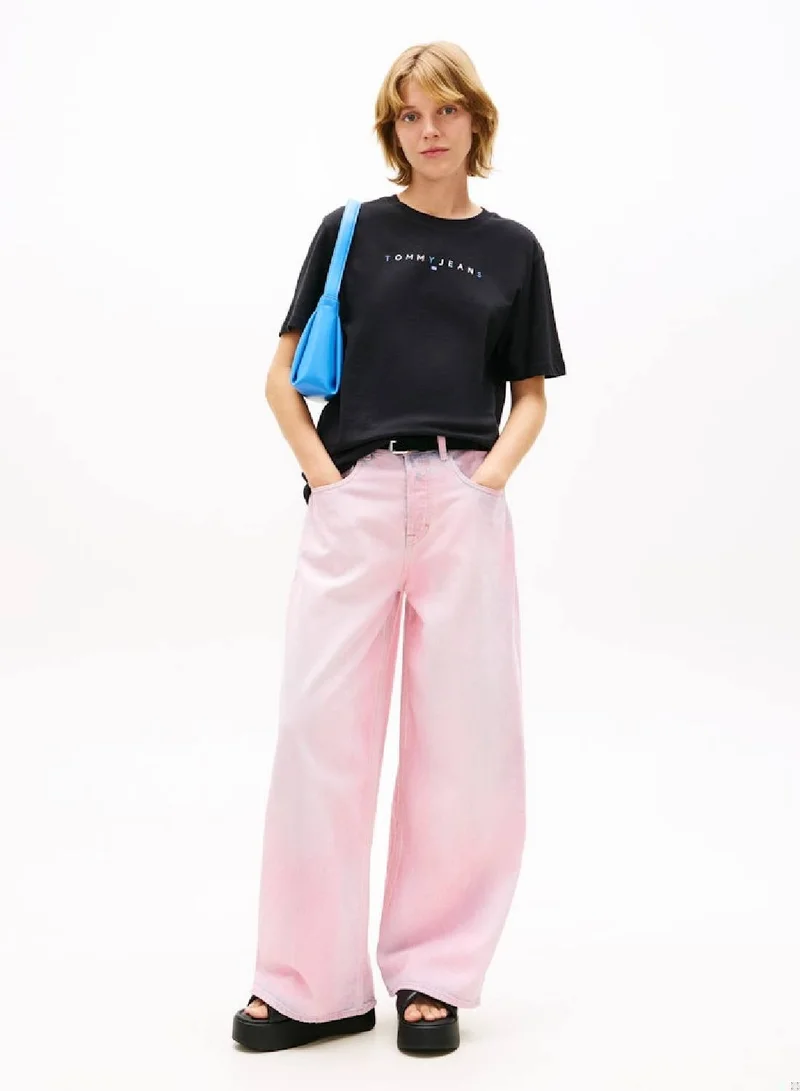 TOMMY JEANS Linear Logo Relaxed T-Shirt