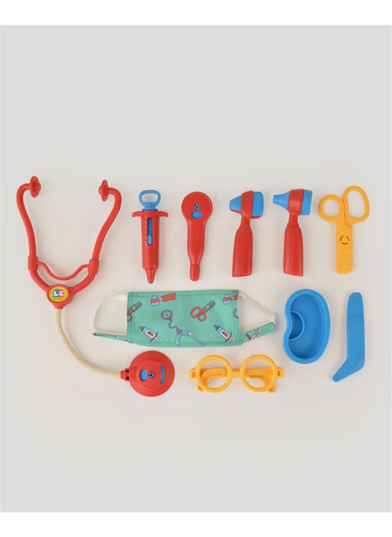 Let's Be Child LC Red Doctor Set and Children's Costume  - Image 2