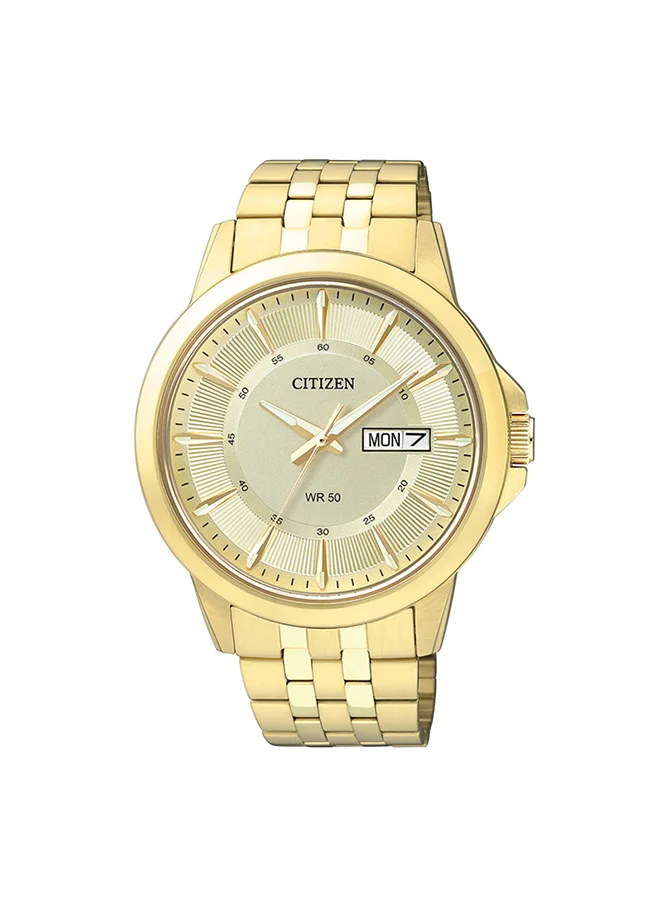 CITIZEN Men's Analog Round Shape Stainless Steel Wrist Watch BF2013-56P - 41 Mm