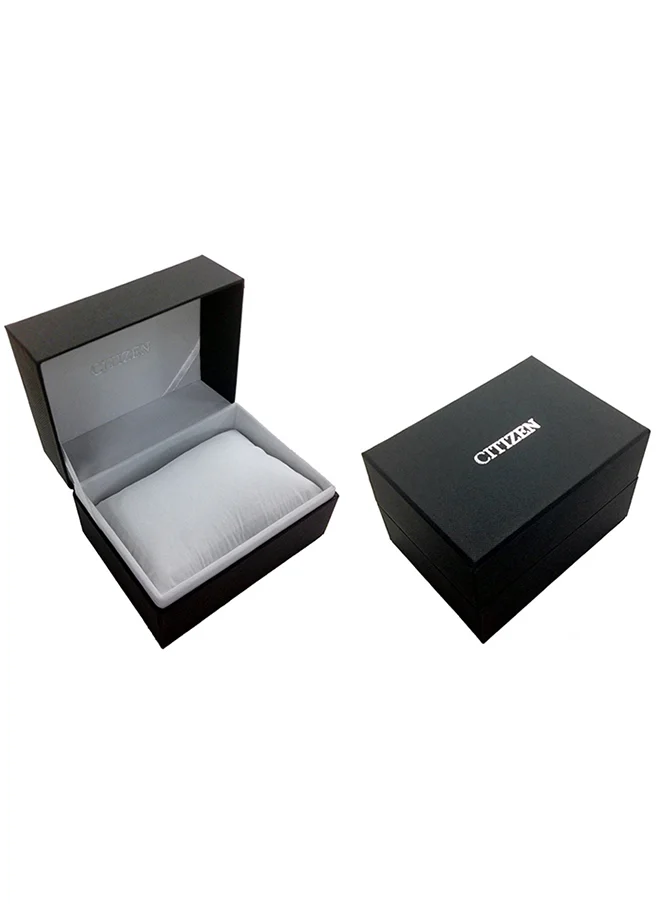 CITIZEN Men's Analog Round Shape Stainless Steel Wrist Watch BF2013-56P - 41 Mm