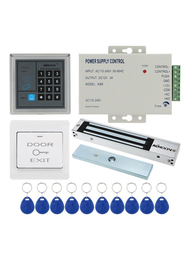 NIBEMINENT Door Entry Access Control System Kit P Multicolour - Image 1