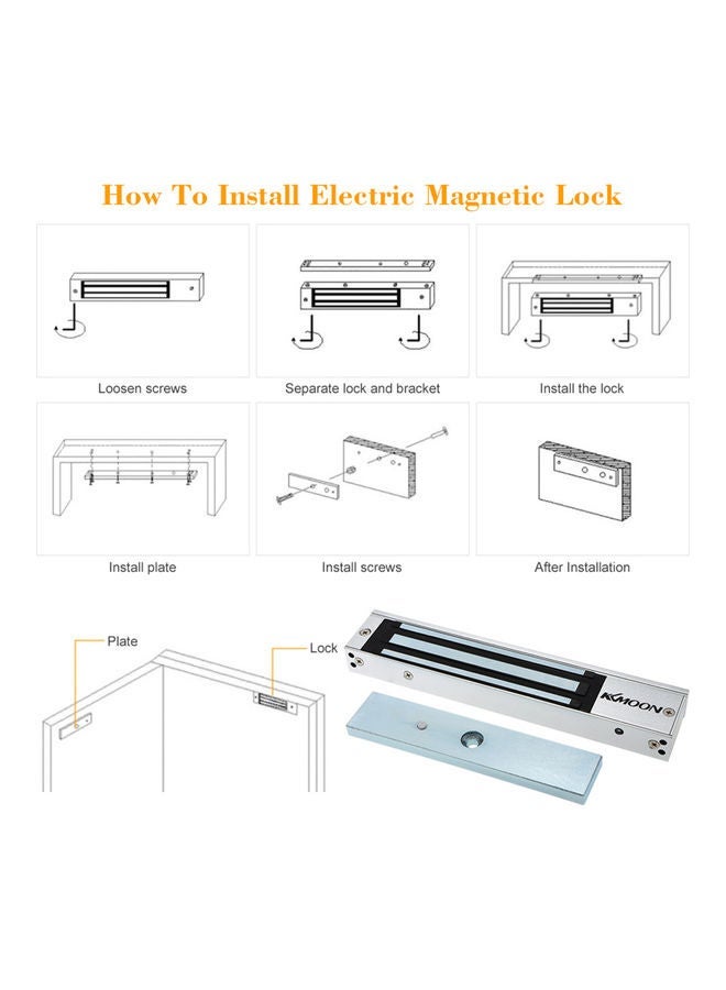 NIBEMINENT Door Entry Access Control System Kit P Multicolour - Image 4