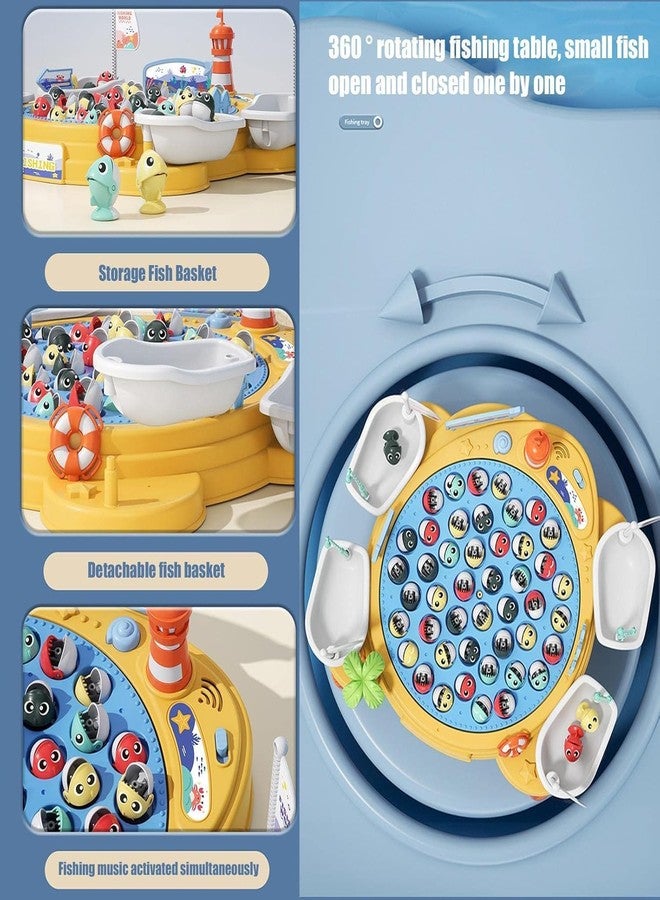 Spindoo Fishing Game Board Games | Fun Playing Items Indoor Pack with Engaging Fish Catching Game for Kids & Smart Fishing Game for Kids 3-5 Years | Indoor Games Including Cute Fish Toys - Image 2