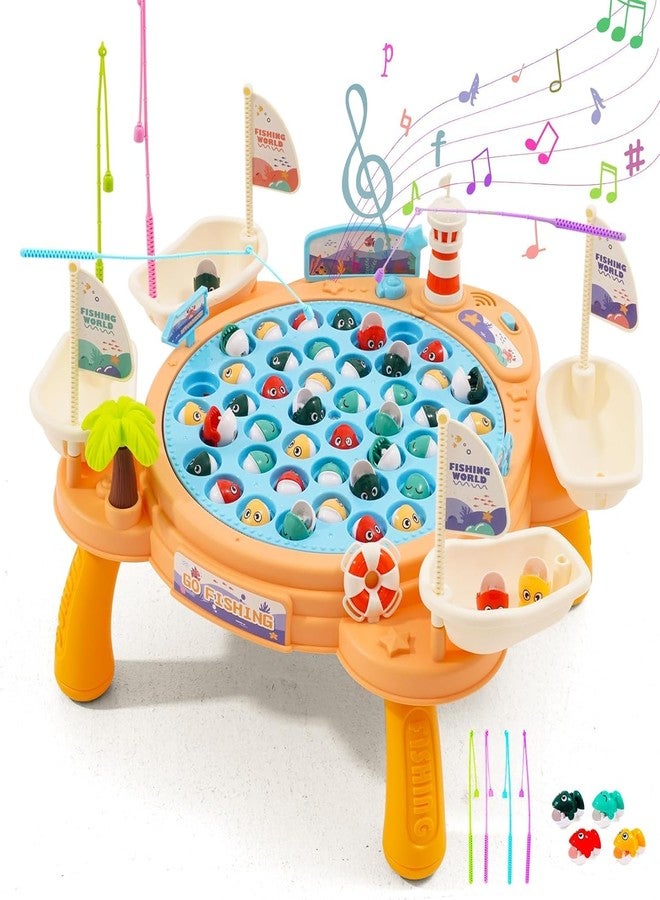 Spindoo Fishing Game Board Games | Fun Playing Items Indoor Pack with Engaging Fish Catching Game for Kids & Smart Fishing Game for Kids 3-5 Years | Indoor Games Including Cute Fish Toys - Image 1
