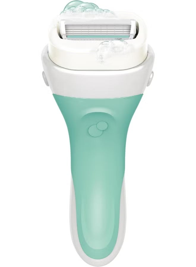 Intuition 2- Intuition skin care machine in green with a 10g blade set - Image 3