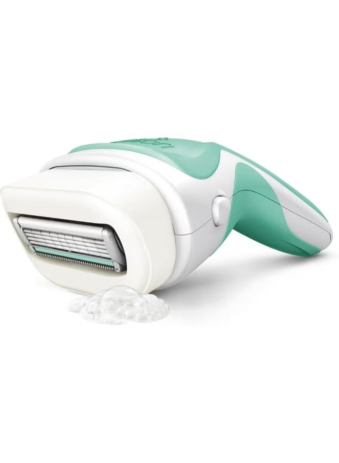 Intuition 2- Intuition skin care machine in green with a 10g blade set - Image 5