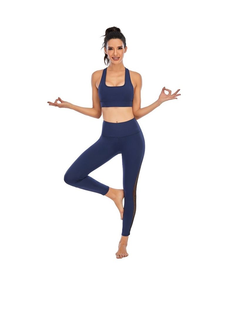 Dee trimmer Luxury High Impact Sports Bra for Women | Fitness Workout & Yoga Bra | Blue Color | Supportive and Comfortable Activewear  - Image 1