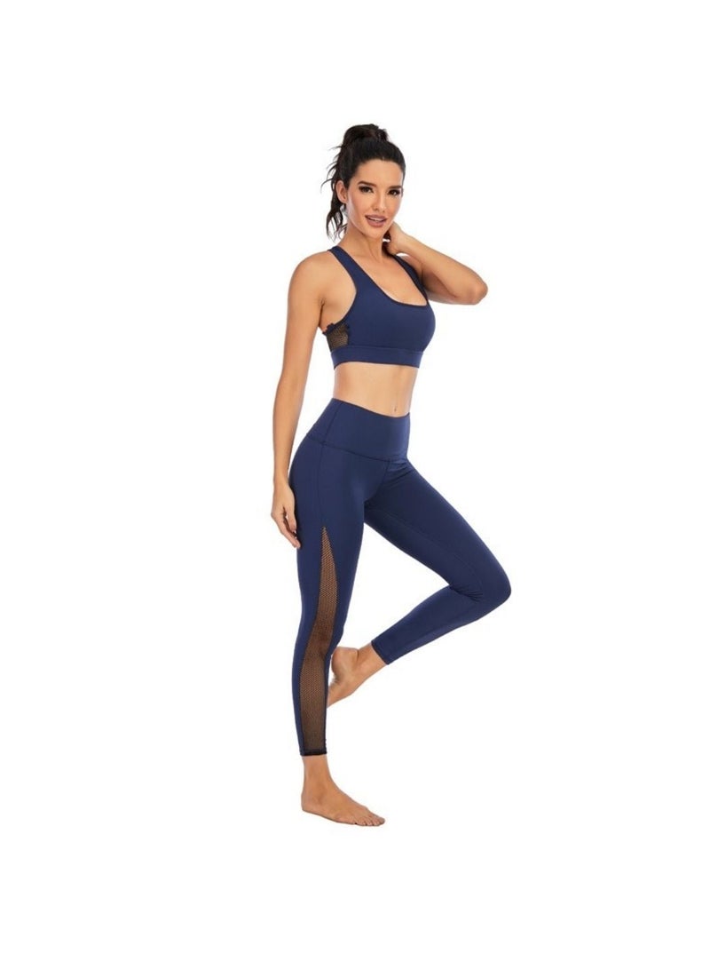Dee trimmer Luxury High Impact Sports Bra for Women | Fitness Workout & Yoga Bra | Blue Color | Supportive and Comfortable Activewear  - Image 3