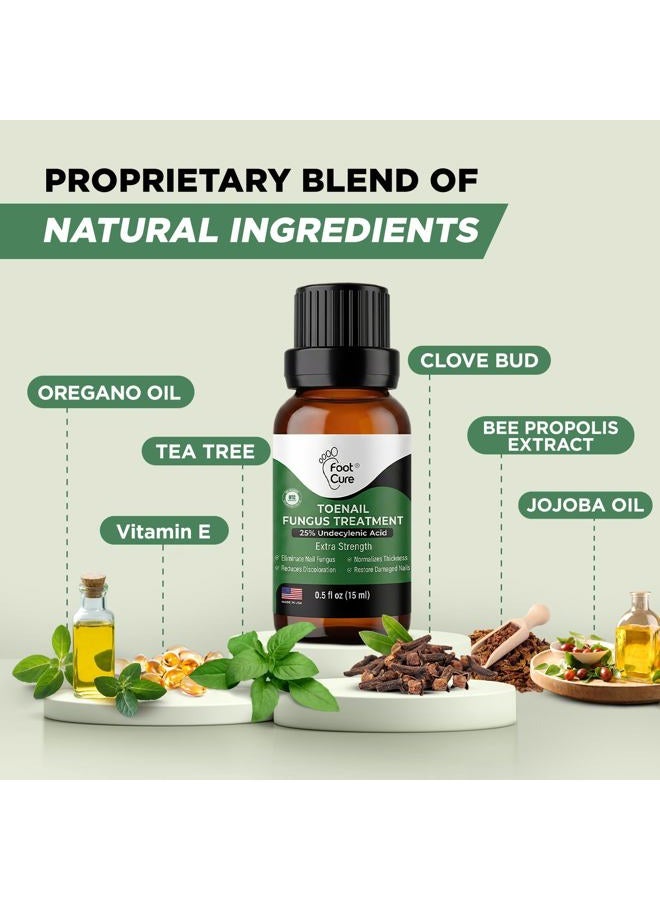 Foot Cure Toenail Fungus Treatment Extra Strength for Ingrown and Discolored Nails - Image 3