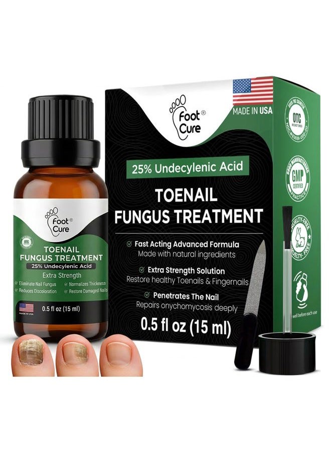 Foot Cure Toenail Fungus Treatment Extra Strength for Ingrown and Discolored Nails - Image 1